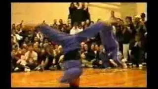 BREAK DANCERS rapid fire bboy crew Auckland NZ 1999