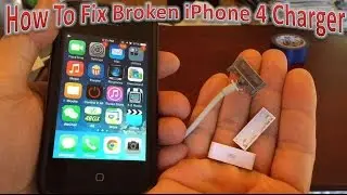 Как починить сломанное зарядное устройство для iPhone 4