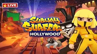 Subway Surfers LIVE Hollywood 2026 🎬 | Speed Run | High Score Challenge | 1080p HD
