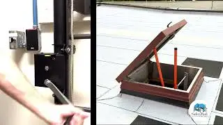 NextGen Lift & Lock&trade; Roof Hatch Safety Solution