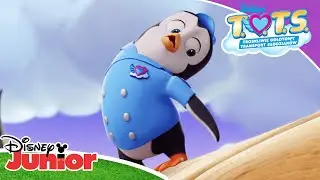 😲🎶 Kroczek po kroku | T.O.T.S | Disney Junior Polska