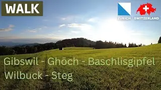 Walk - Switzerland - Gibswil - Bäretswil - Fischenthal