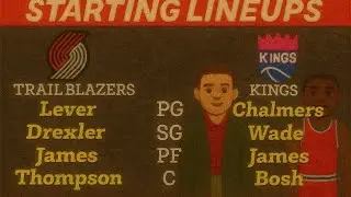 NBA 2K26 Magic/Bird Era 1984 Playoffs Blazers vs Lebron Kings Game 1 FH