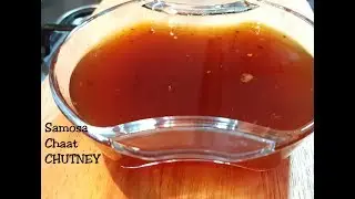 Samosa/Chaat CHUTNEY - Original recipe - Imli ki meethi CHUTNEY- only 5 ingredients