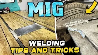 MIG Welding tips and tricks! Stacking Dimes. (DONT LISTEN TO ME IM A SELF TAUGHT DUMMY)