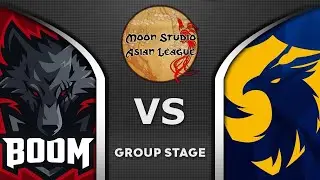 BOOM vs 496 GAMING - ASIAN LEAGUE - Moon Studio 2020 Highlights Dota 2
