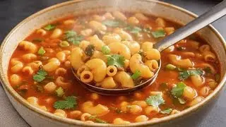 5 मिनट में बनाएं गरमा-गरम मैकरोनी सूप| MacaroniVegSoup Recipe#Macaroni Soup#Veg Soup Recipe