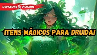 10 ITENS MAGICOS ESSENCIAIS PARA DRUIDAS EM D&D 5E