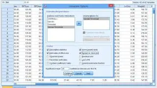 Two Factor ANOVA in SPSS