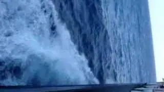 Waves Crashing on the Bow of the Westerdam