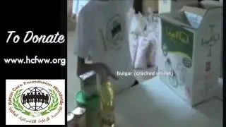 Human Care Syria-Feeding needy families in Idlib