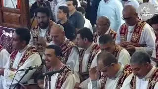 مديح أحد الشعانين المعلم بولا منير و خورس شمامسة أفا أنطوني