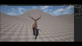 Deer Locomotion Unreal Engine 5
