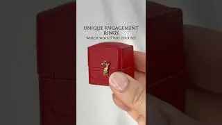 Unique Engagement Rings: Which would you choose? Diamond Rings with Unique Cuts, Colors and Designs