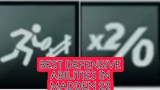 BEST DEFENSIVE ABILITIES IN MADDEN 22