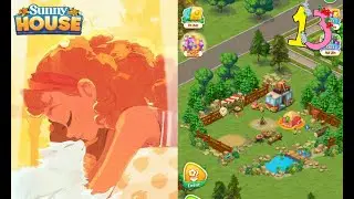 Merge Manor Sunny House : Campground⛺️⛺️Level 54 Part 456