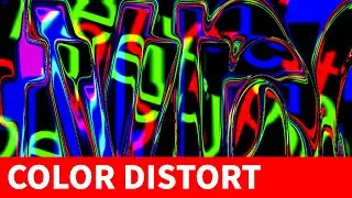 Stunning Color Text Distortions / Warping In Affinity Photo HOW TO