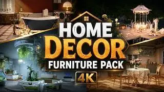 Home  decor furniture pack / Once Human 4K