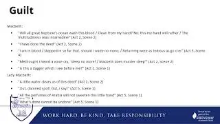Macbeth revision video