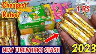 NEW FIREWORK STASH IN 4000 RS | Lakshmi Bomb | chit put | bullet | CHEAPEST CRACKERS || 2023 DIWALI