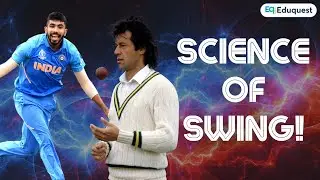 Science of Swing! | Eduquest | #cricket #bowling #upsccse #worldcup #cricketworldcup