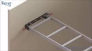 ICC Ladder Rack Wall Support Kit