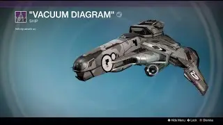 Destiny 1 Vacuum Diagram legendary ship drop