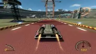 FlatOut Ultimate Carnage - High Jump Stunt 174.41 meters