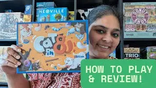 Board Game Review and How to - Cat In 8 by @ghettigames - #kickstarter #boardgames #familygames