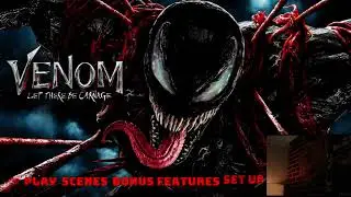 Venom 2 Let There Be Carnage Main Menu Design