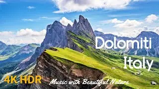 Dolomiti Italy (돌로미티) | 뛰어난 풍광과 트래킹 코스로 유명한 이탈리아 돌로미티 지역을 평화로운 피아노 음악과 함께 소개 드립니다.