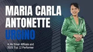 Maria Carla Antonette Urgino - 4Life Silver Affiliate and Consistent Top 12 Performer