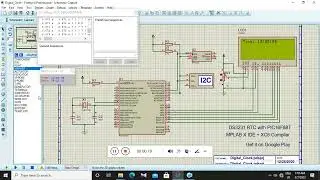 PIC16F887 + DS3231 Real Time Clock Demo - 