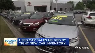 Used car sales boosted by tight new car inventory