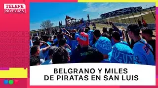 BELGRANO busca la semi de la COPA ARGENTINA y miles de PIRATAS bancan los trapos
