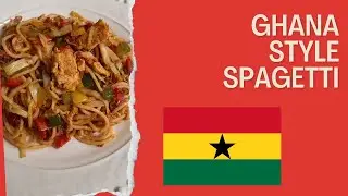 How to make Delicious Ghana  🇬🇭 Style  Spaghetti
