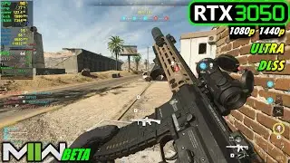 RTX 3050 | COD Modern Warfare 2 BETA - Ultra Settings - 1080p, 1440p / DLSS