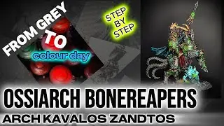Verdant Death — Painting Arch-Kavalos Zandtos | Ossiarch Bonereapers | Warhammer Age of Sigmar
