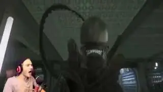 EPIC PEWDIEPIE JUMPSCARE! - ALIEN: ISOLATION [1/2]