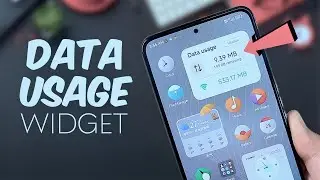Add DATA USAGE Widget on Your Redmi, POCO, Xiaomi or Any Android Phone (हिन्दी)