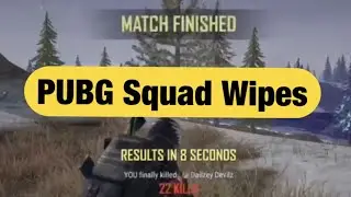PUBG Squad Wipes 2021
