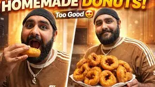 Pehli Baar Ghar Par Donut Banaye 🍩@AvikaYadavz 