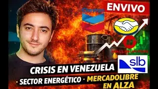 🔴VIVO | Mercados tras Venezuela: &iquest;Qu&eacute; viene ahora? $MELI $SLB $HAL $CVX