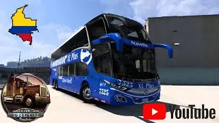 American Truck Simulator 😍 BUS COOMOTOR😍  Mi Primer Viaje 🚍🚌 Medell&iacute;n - Pereira 2025