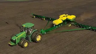 Lone Oak EP#43 | Planting, Animal Care, Slurry | FS19 Timelapse |Farming Simulator 19 Timelapse