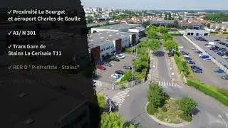 Entrep&ocirc;t &agrave; louer &agrave; Stains - ZAC de la Cerisaie - 93240