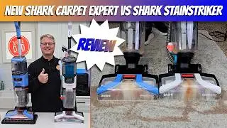 NEW! Shark CarpetXpert Carpet Cleaner COMPARISON: EX121BRN vs EX201  StainStriker Who Wins?