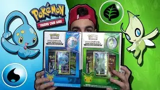 Manaphy and Celebi Mythical Pokemon Opening!