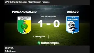 Ponzano-Orsago: 1-0