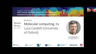 Molecular Computing by Luca Cardelli